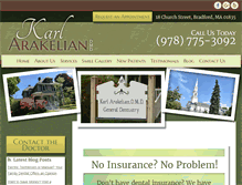 Tablet Screenshot of karlarakeliandmd.com